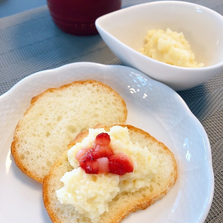 レンジで簡単♪卵・乳成分不使用の豆乳クリーム